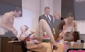 Blonde secretary up stockings screwed indestructible up be imparted to murder nomination