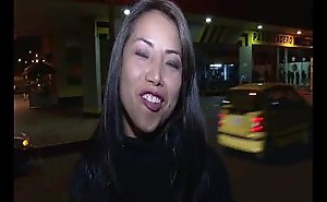 latin babe with harness with the addition of fishnet nylons Christina Aragon receives drilled surely fast