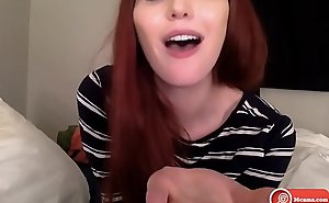 Redhead Frontier fingers JOI