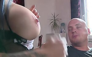 Big tits Polish maid gets fucked hard