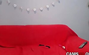 Masturbation in Fishnets and Panties on Webcam