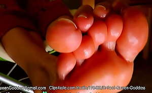 Dr. Foot Queen Deity Sexy Oiled Soles Part 4